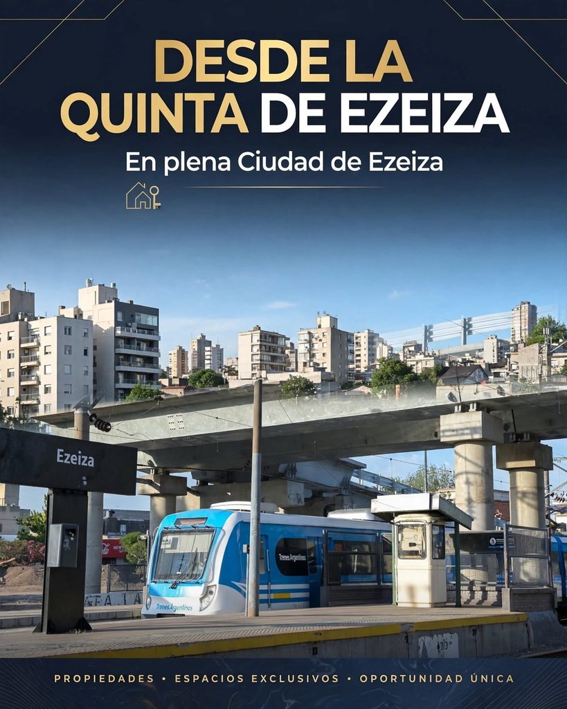 Estación de Ezeiza - Estación de trenes a pocas cuadras de La Quinta de Ezeiza, en plena Ciudad de Ezeiza